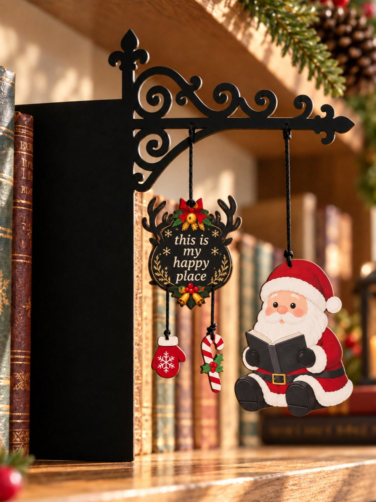 Christmas Santa Ornament Decor