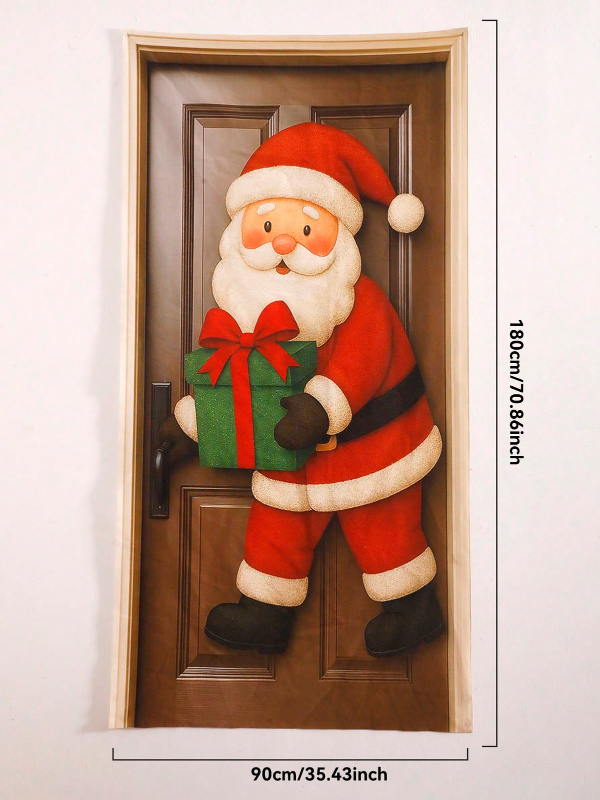 Santa Claus Christmas door banner - main photo