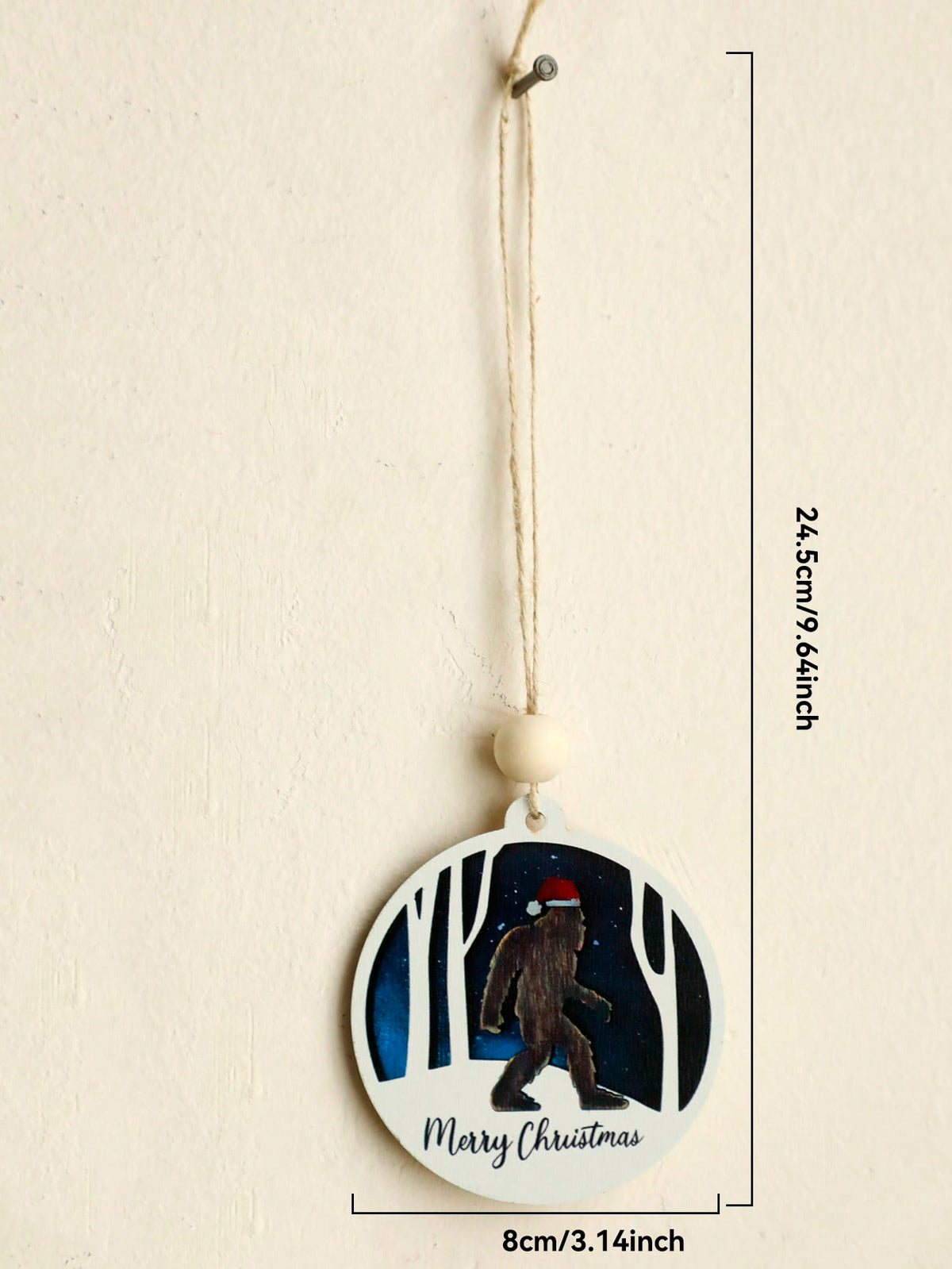 Bigfoot Christmas ornament - photo 4