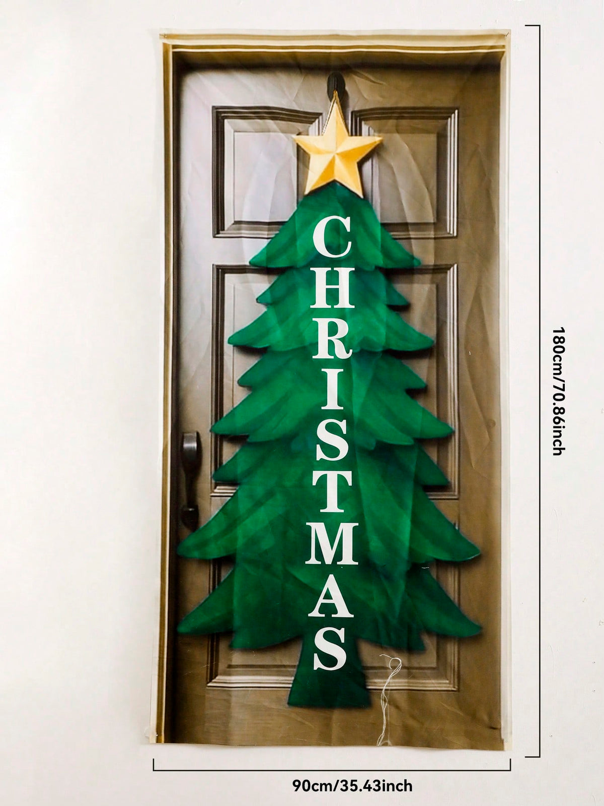Christmas tree door banner - photo 5
