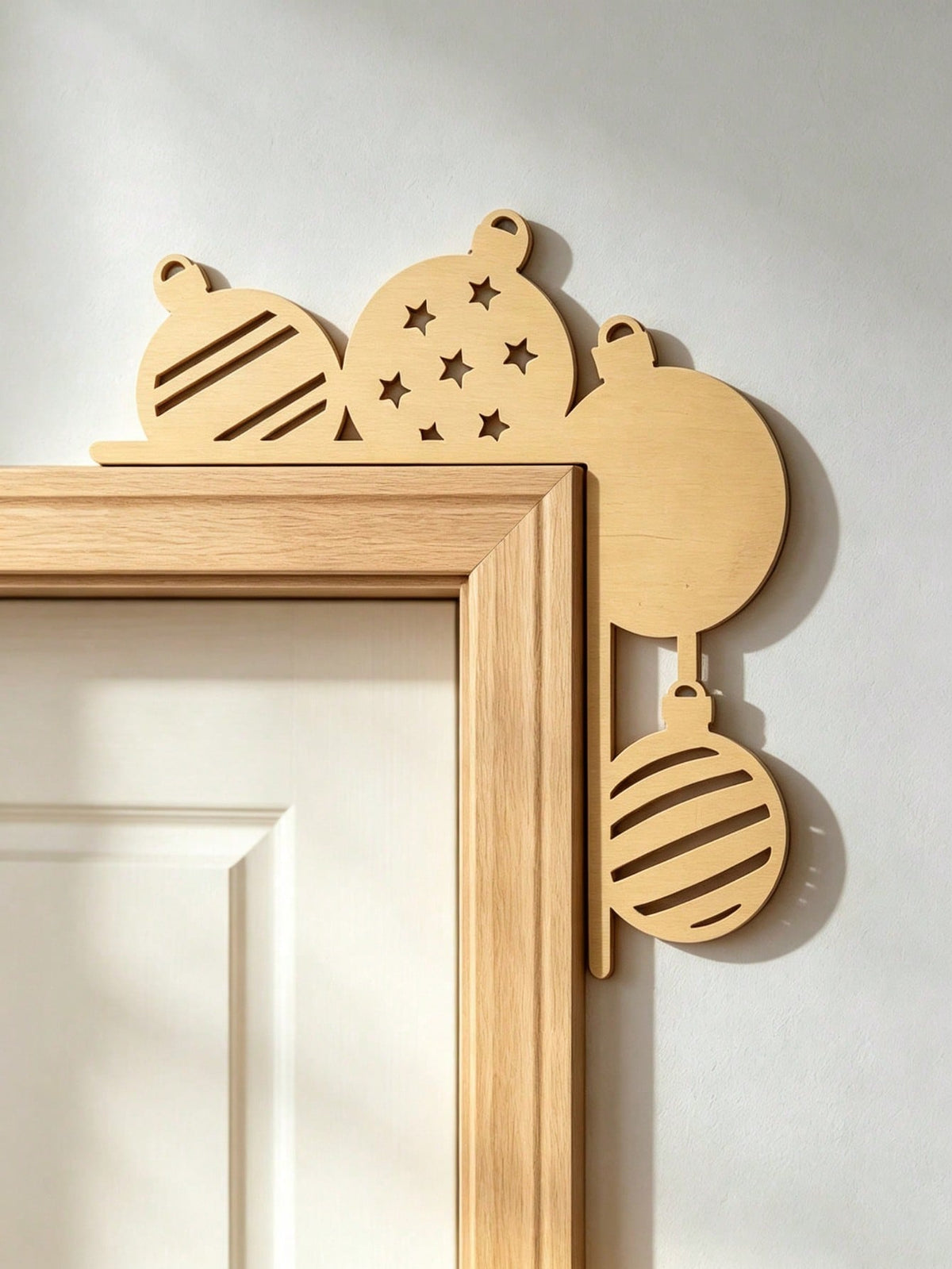 Christmas ornament door corner decor - photo 7