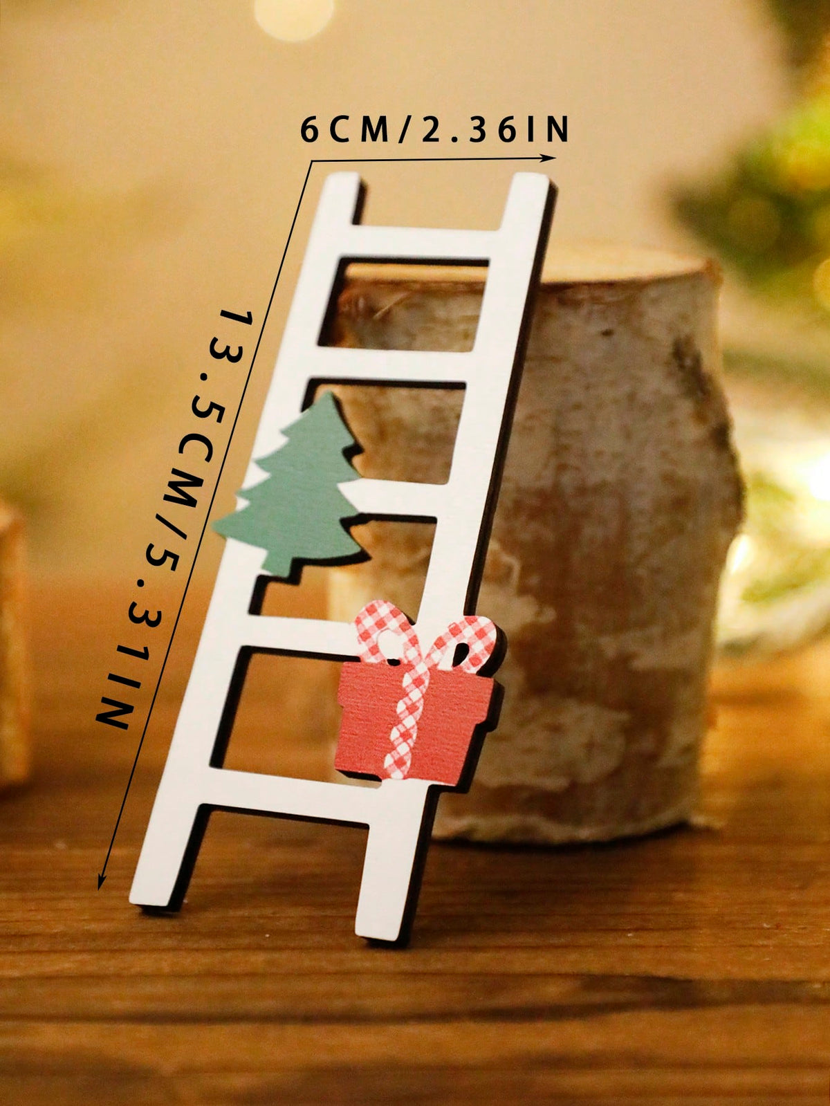 Christmas tiered tray signs - Ladder option