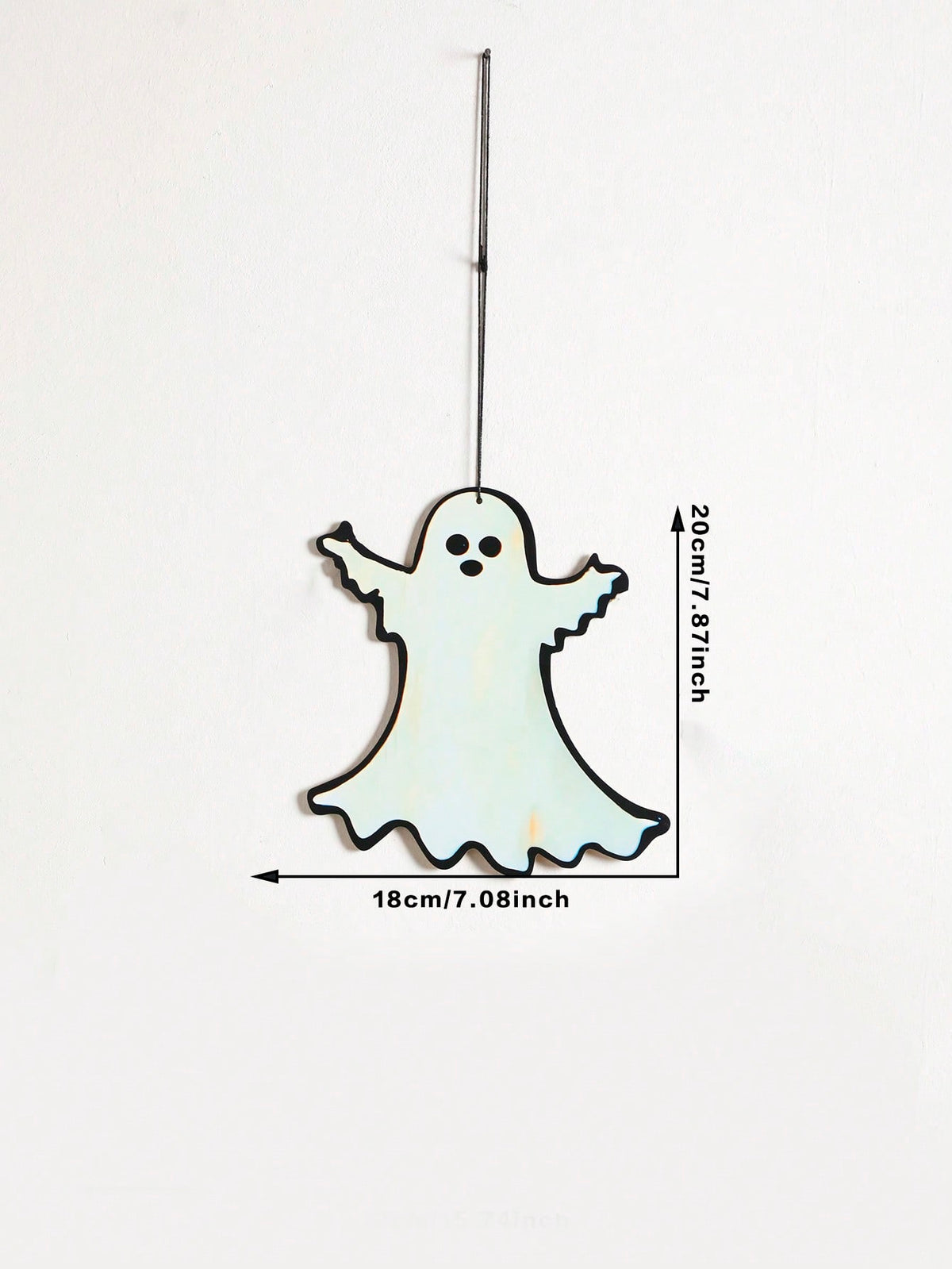 ghost Happy Halloween door sign - Ghost Only option