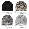 Artilady Stretch Turban Hats for Women African Knot Headwraps Soft Pre Tied Bonnet Hair wrap Pretied for Black Women