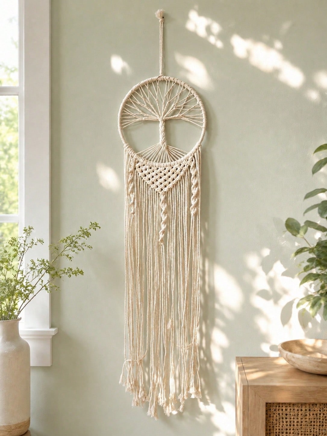 tree of life macrame dream catcher - main photo