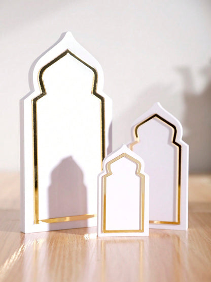 Islamic arch tabletop decor set styled in a room, photo 10