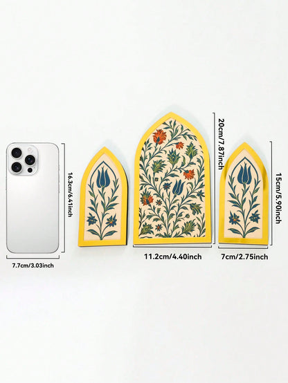 floral Islamic arch tabletop decor size and details, photo 10