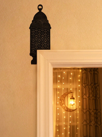 lantern door frame corner decor styled in a room, photo 4
