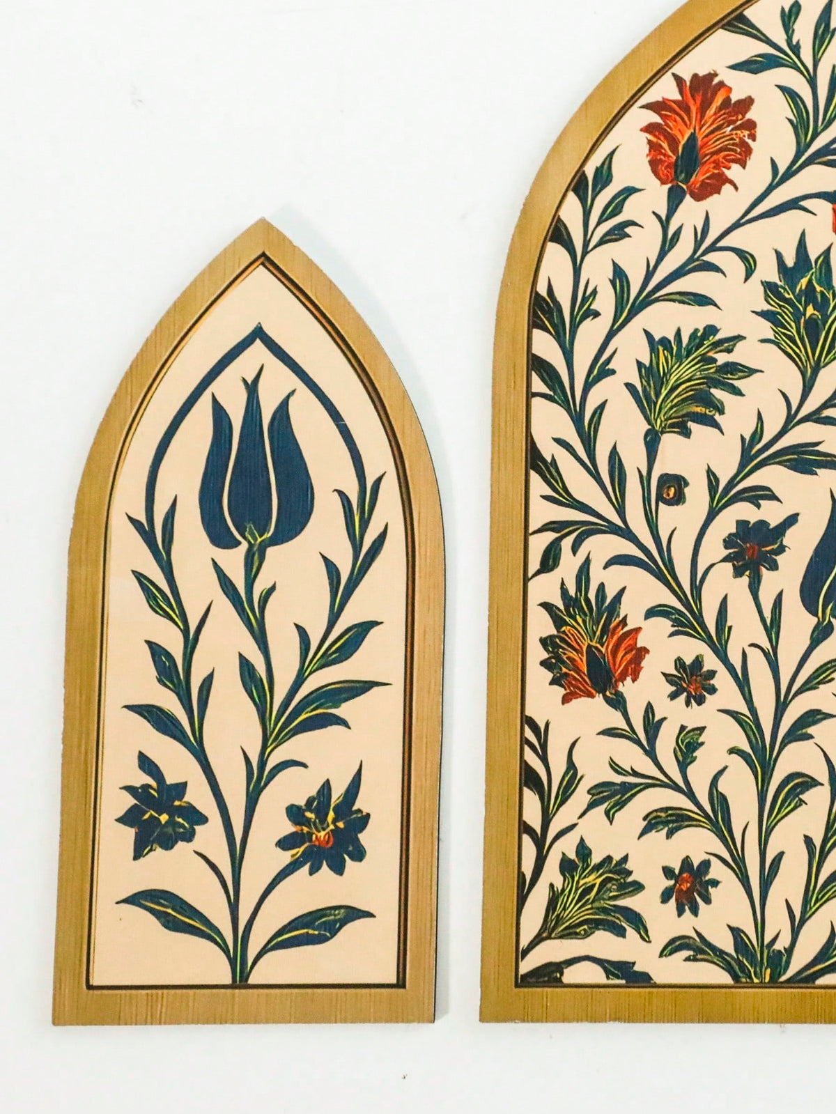 floral Islamic arch wall art styled in a room, photo 4