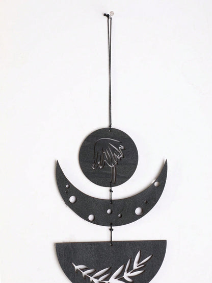 moon phase olive branch wall hanging size and details, photo 10