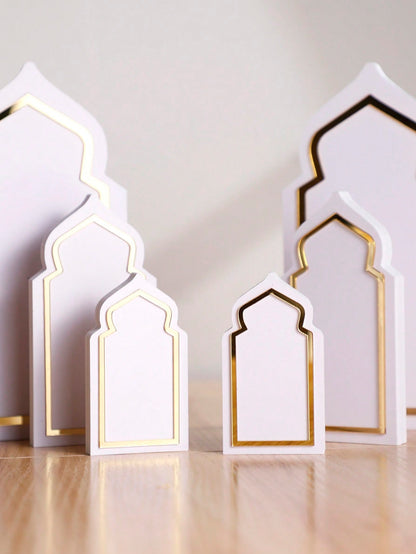 Islamic arch tabletop decor set styled in a room, photo 6