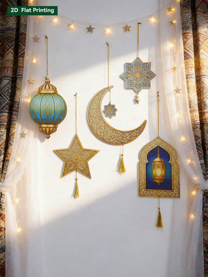 lantern moon and star hanging ornaments