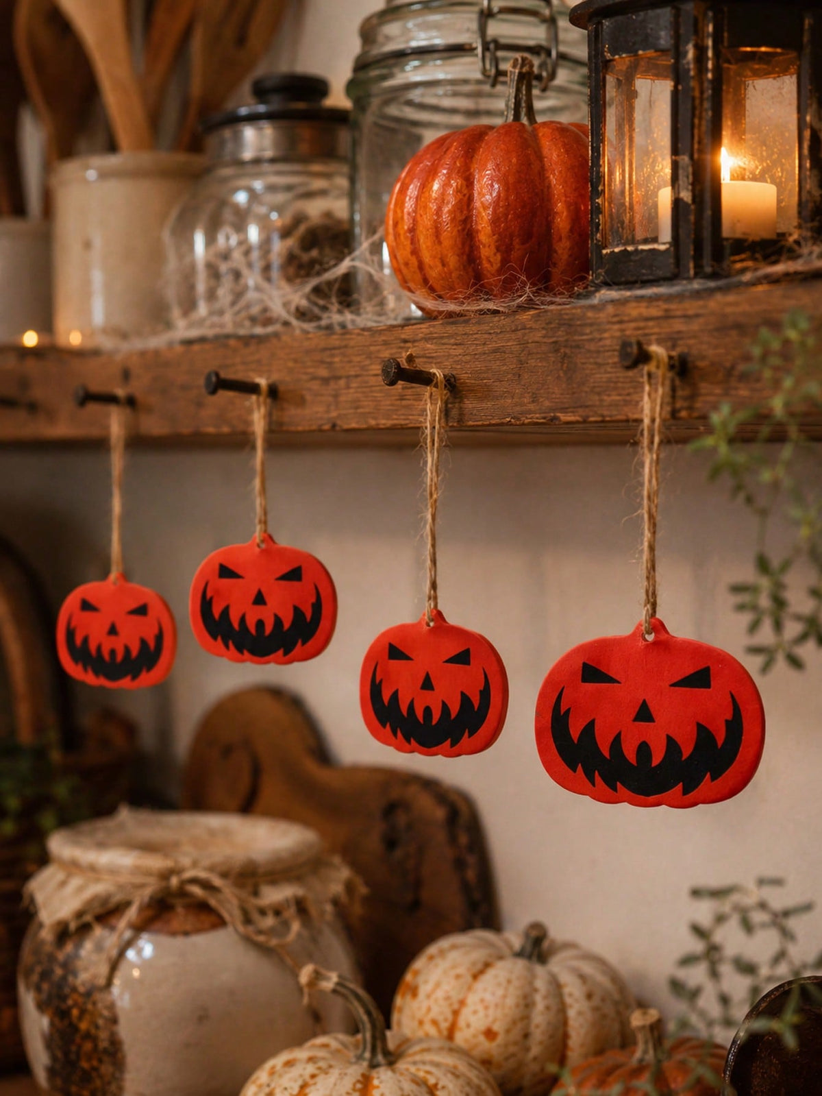 jack-o-lantern hanging ornaments - main photo
