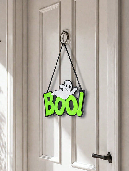 boo Halloween door sign - main photo