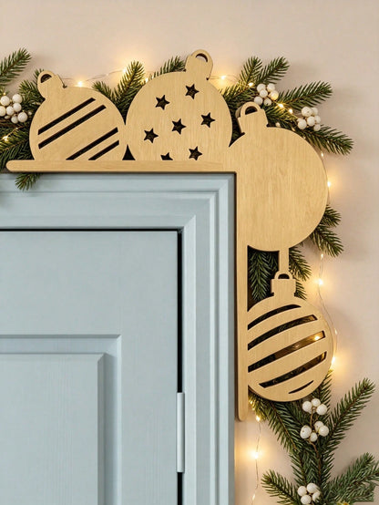 Christmas ornament door corner decor - main photo