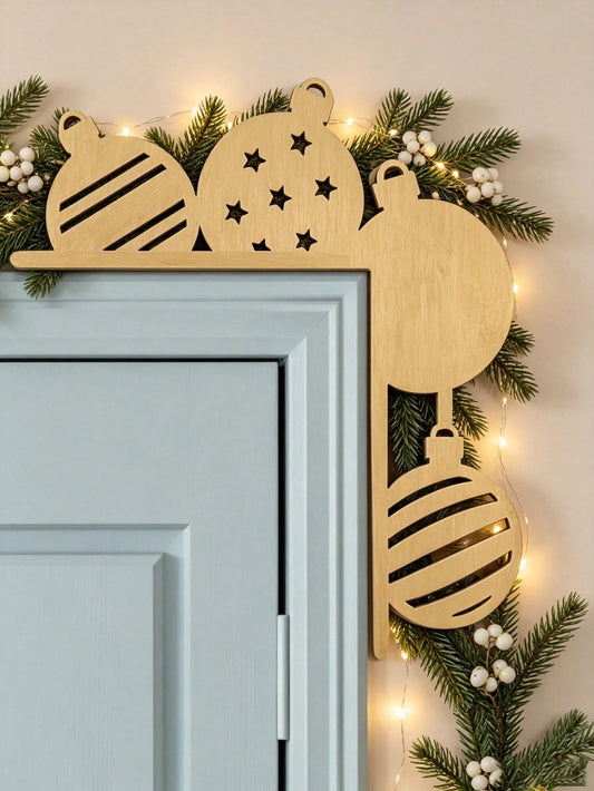 Christmas ornament door corner decor - main photo