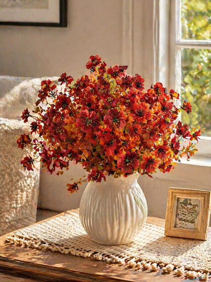 fall artificial wildflower bush - main photo