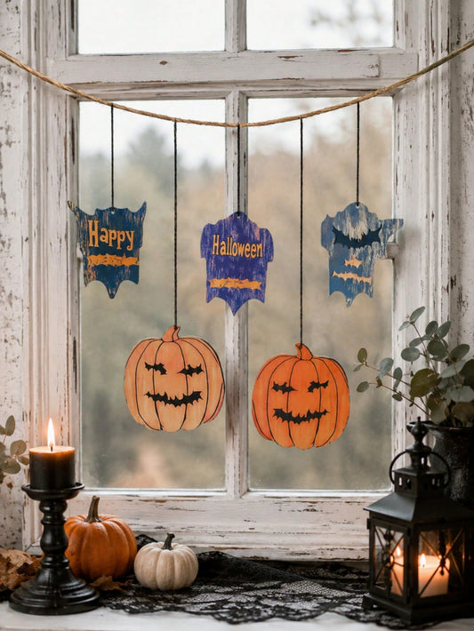 trick or treat mini hanging signs - main photo