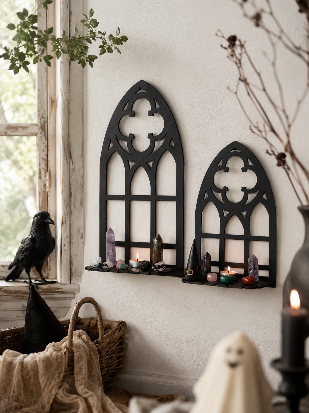gothic cathedral window shelf - main photo