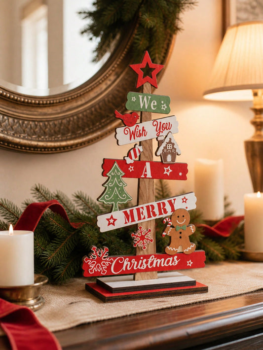 gingerbread tabletop sign - main photo