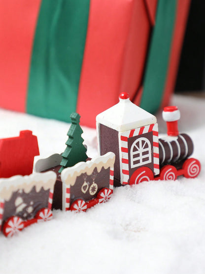 gingerbread Christmas train decor - main photo