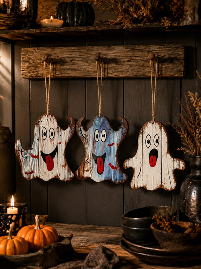 vintage ghost hanging sign - main photo