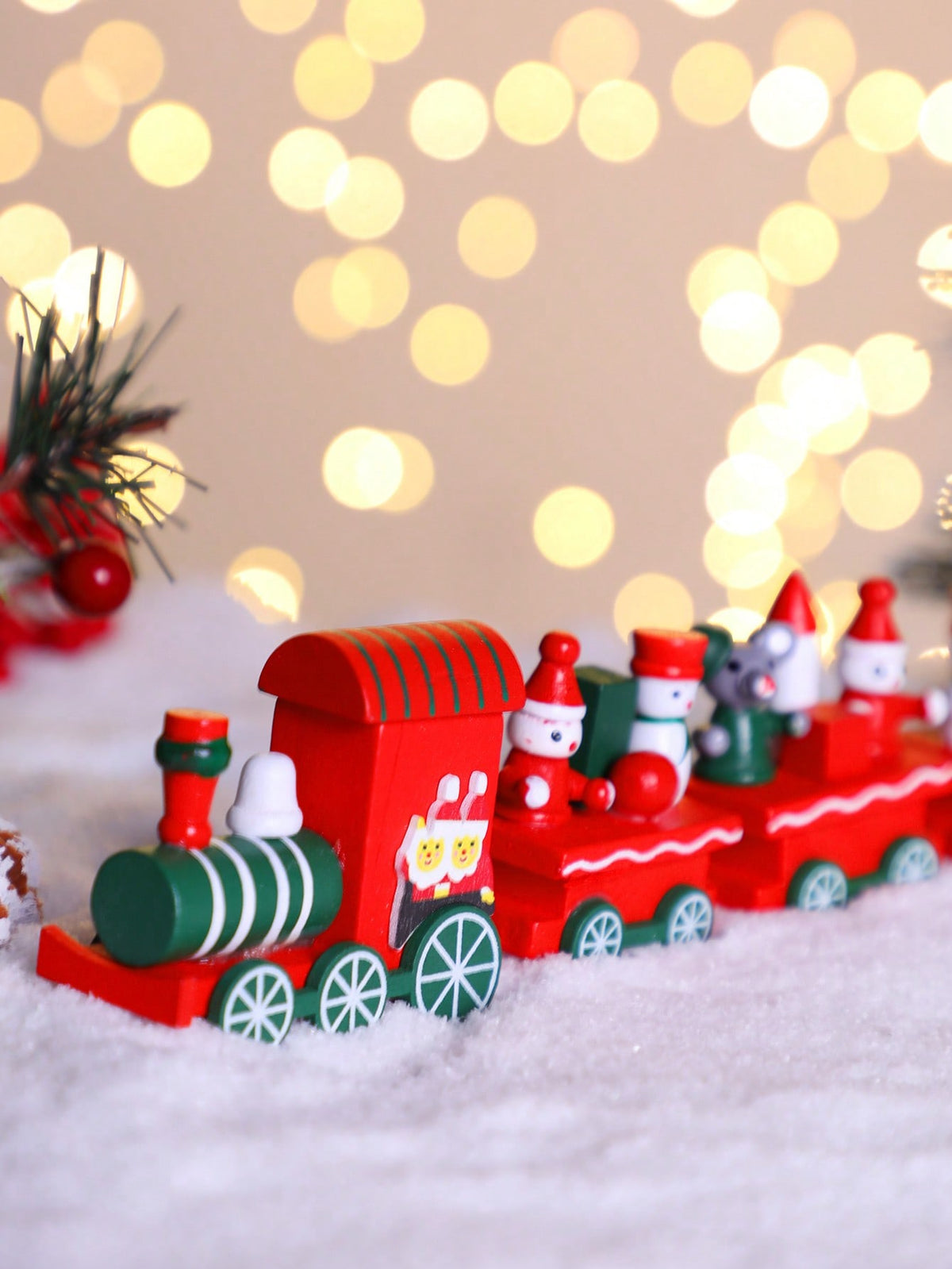 Christmas train snowman elf mouse - main photo