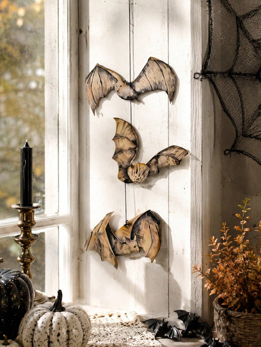 vintage bat hanging decor - main photo