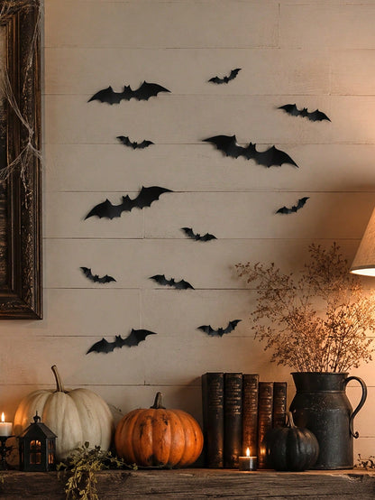 3D bat wall stickers - main photo