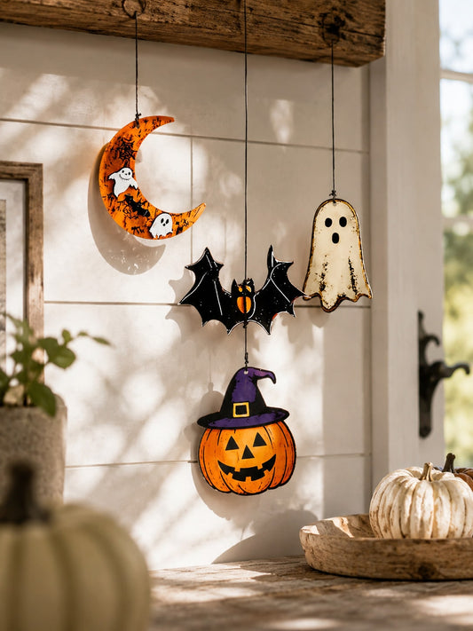 bat ghost pumpkin Halloween mobile - main photo