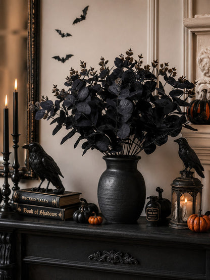 black artificial flower stems - main photo