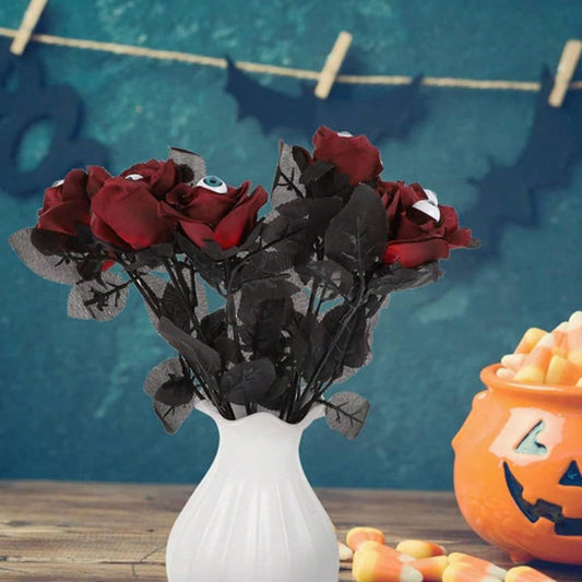 eyeball rose artificial flowers - styled photo