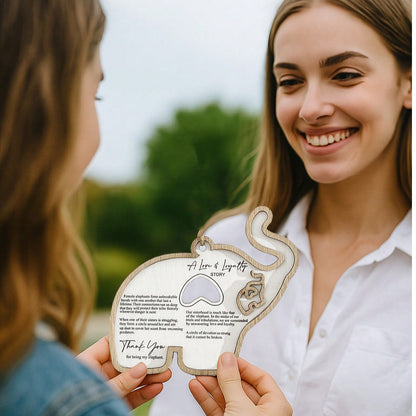 elephant sisterhood ornament - styled photo