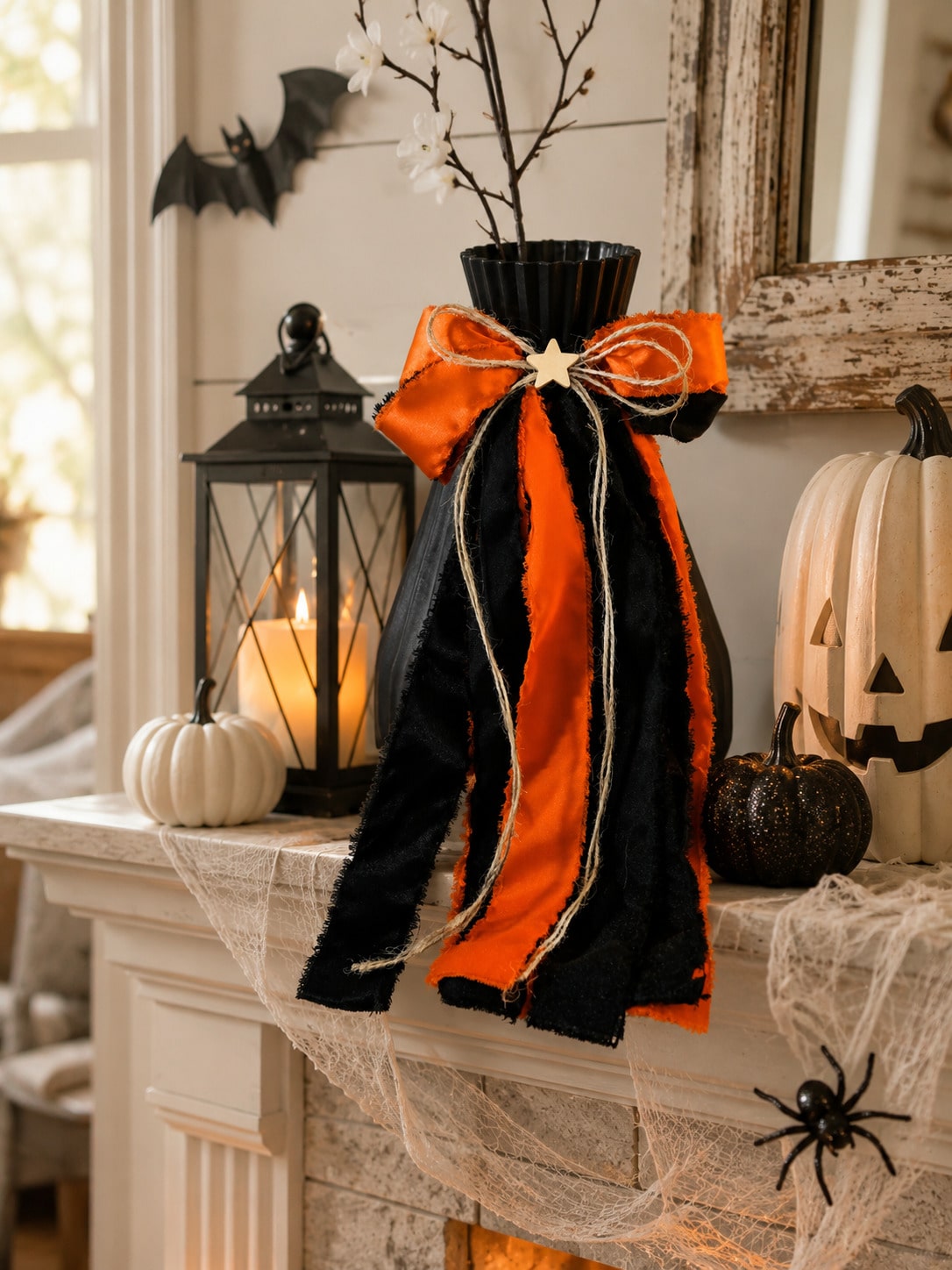 Halloween vase bow ribbon - photo 3