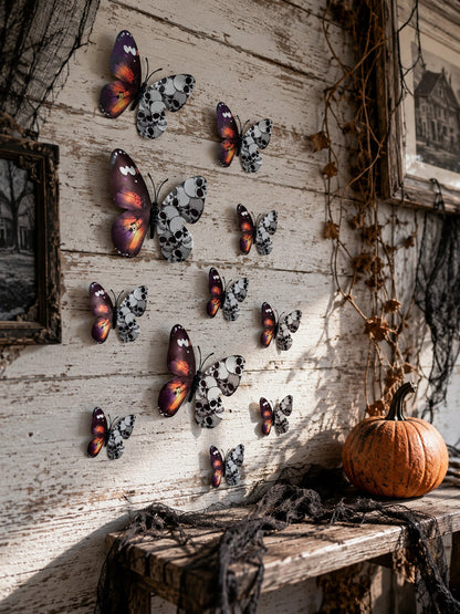 skull butterfly wall stickers - photo 3