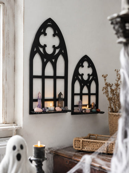 gothic cathedral window shelf - photo 3