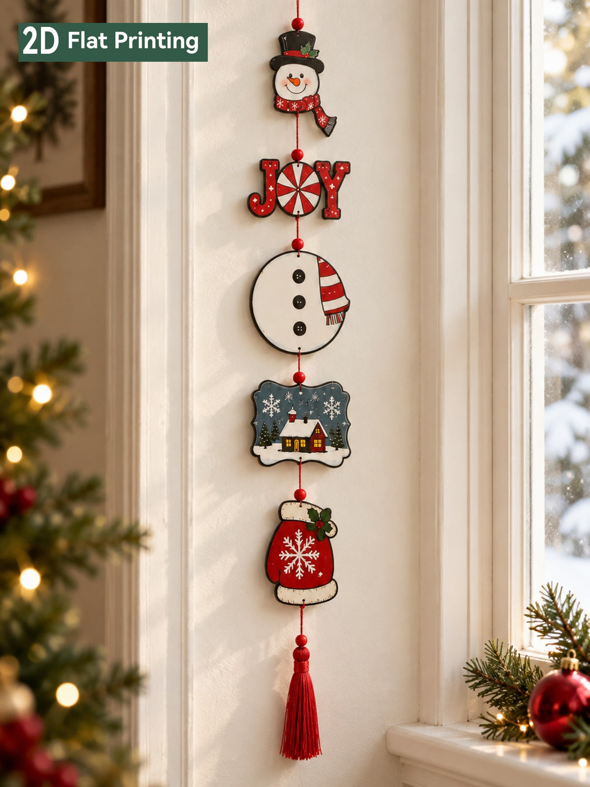 snowman joy Christmas hanging decor - photo 3