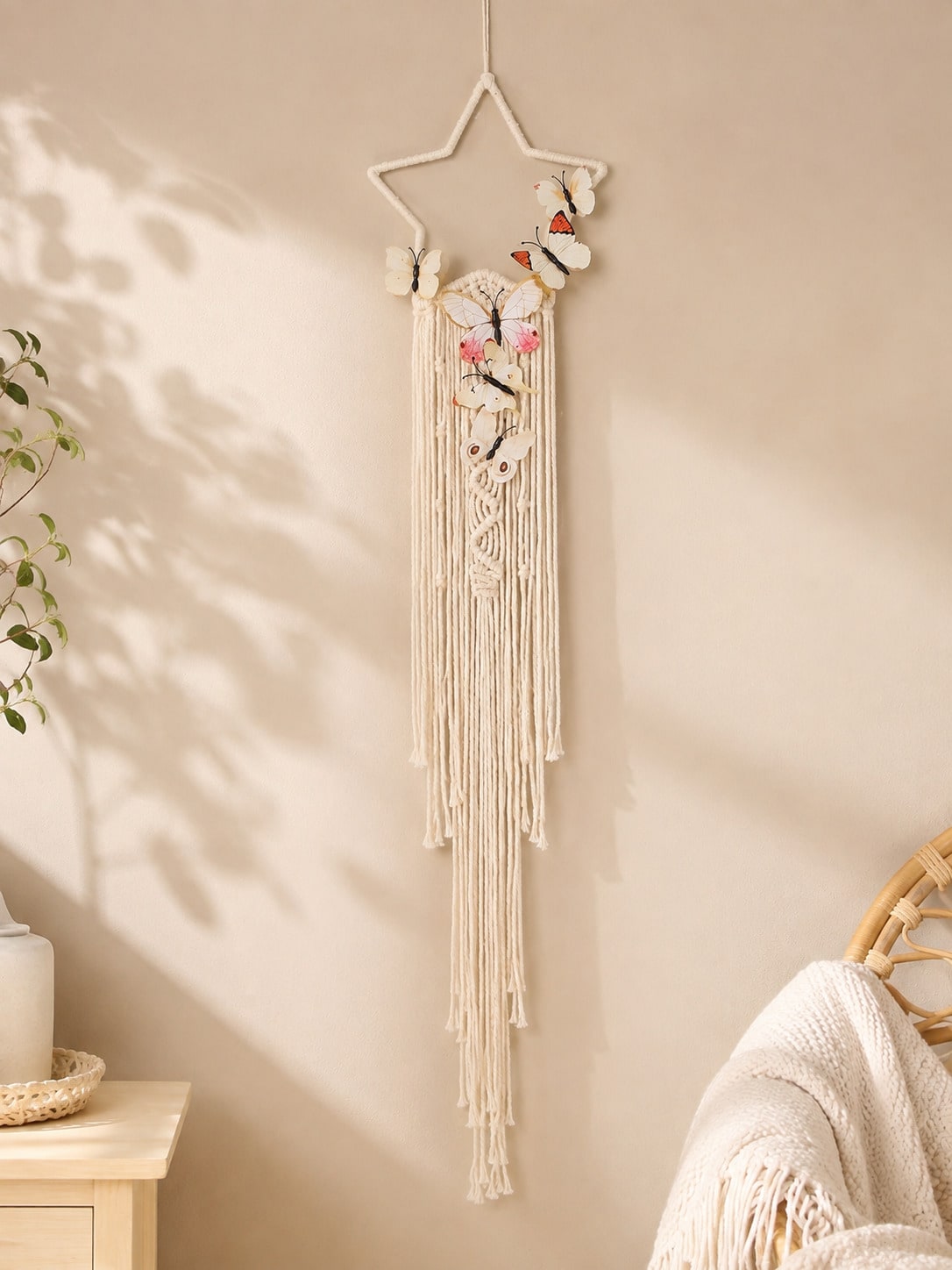 star macrame wall hanging - photo 3