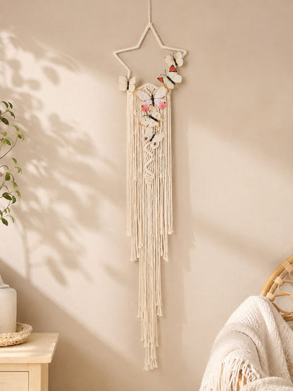 star macrame wall hanging - photo 3