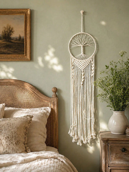 tree of life macrame dream catcher - photo 3