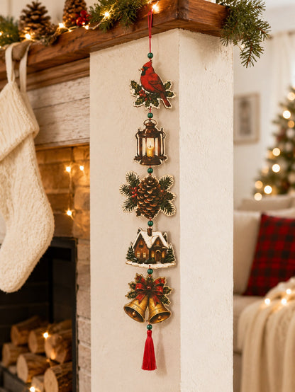 cardinal lantern Christmas hanging decor - photo 3