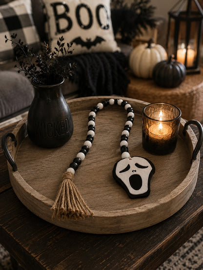 ghost face beaded garland - photo 3