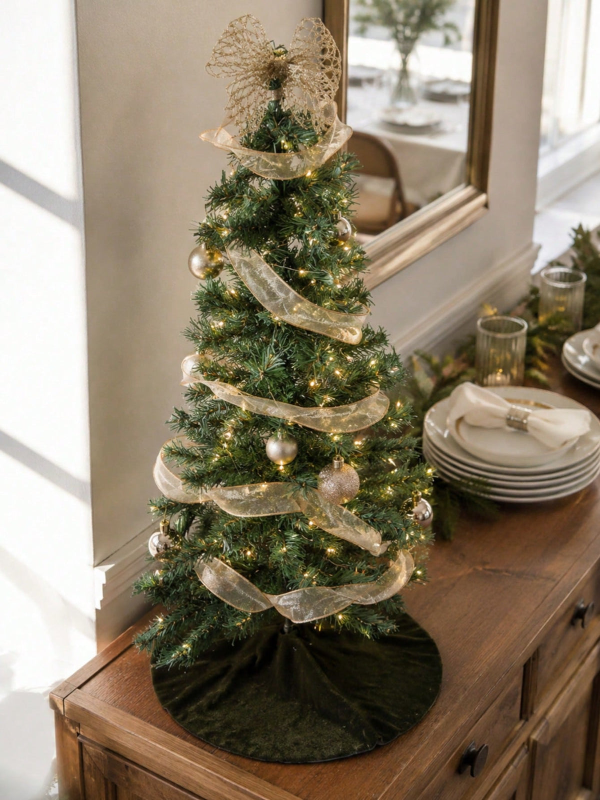tabletop artificial Christmas tree - photo 2