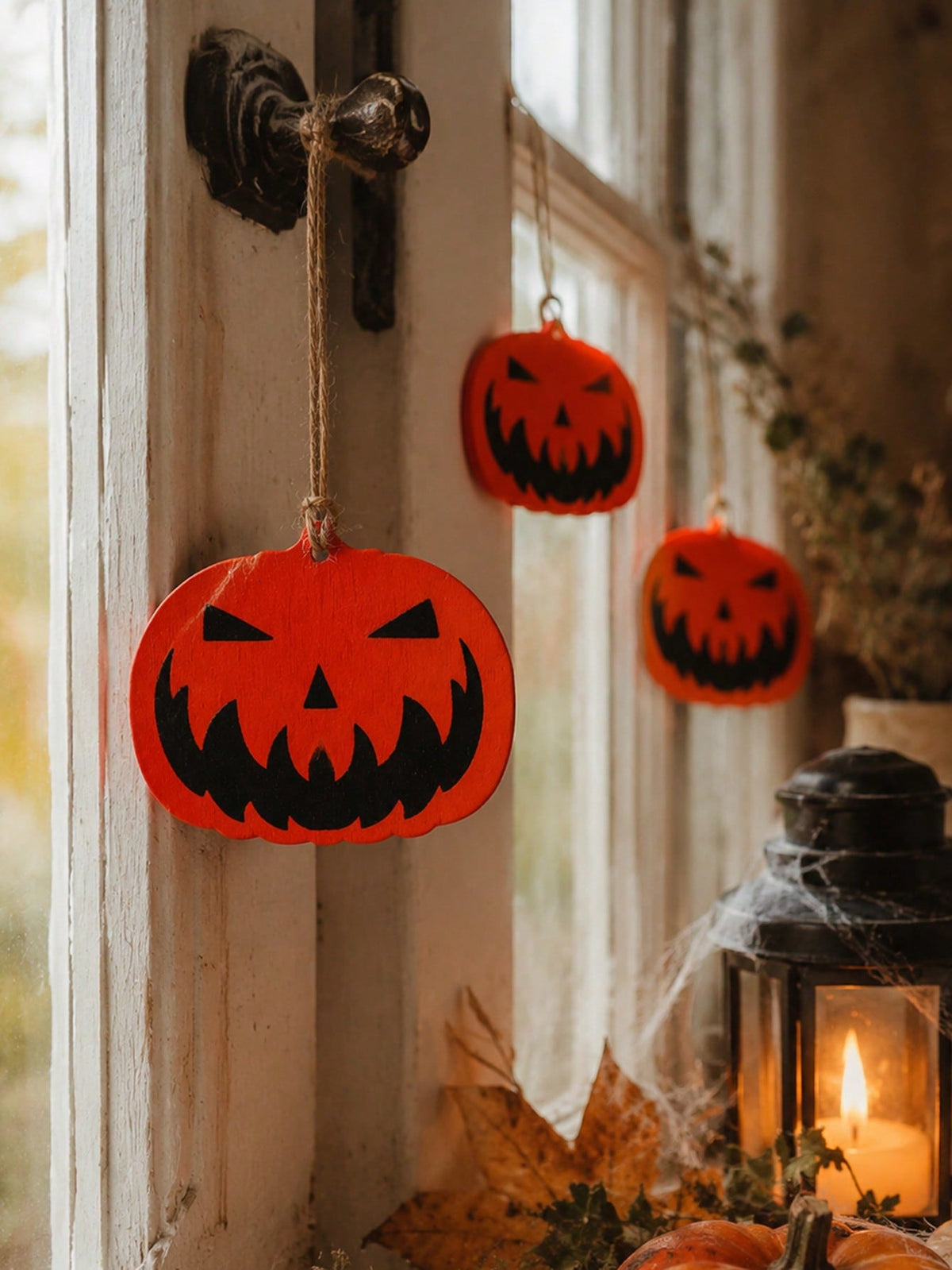 jack-o-lantern hanging ornaments - photo 4