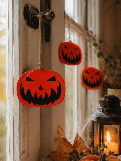 jack-o-lantern hanging ornaments - photo 4