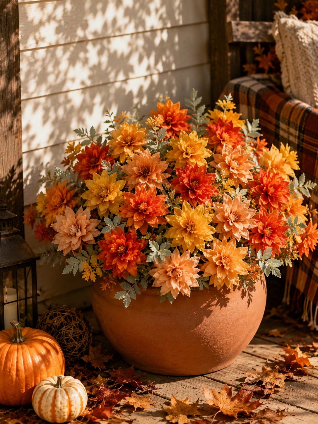 artificial dahlia stem fall - photo 3