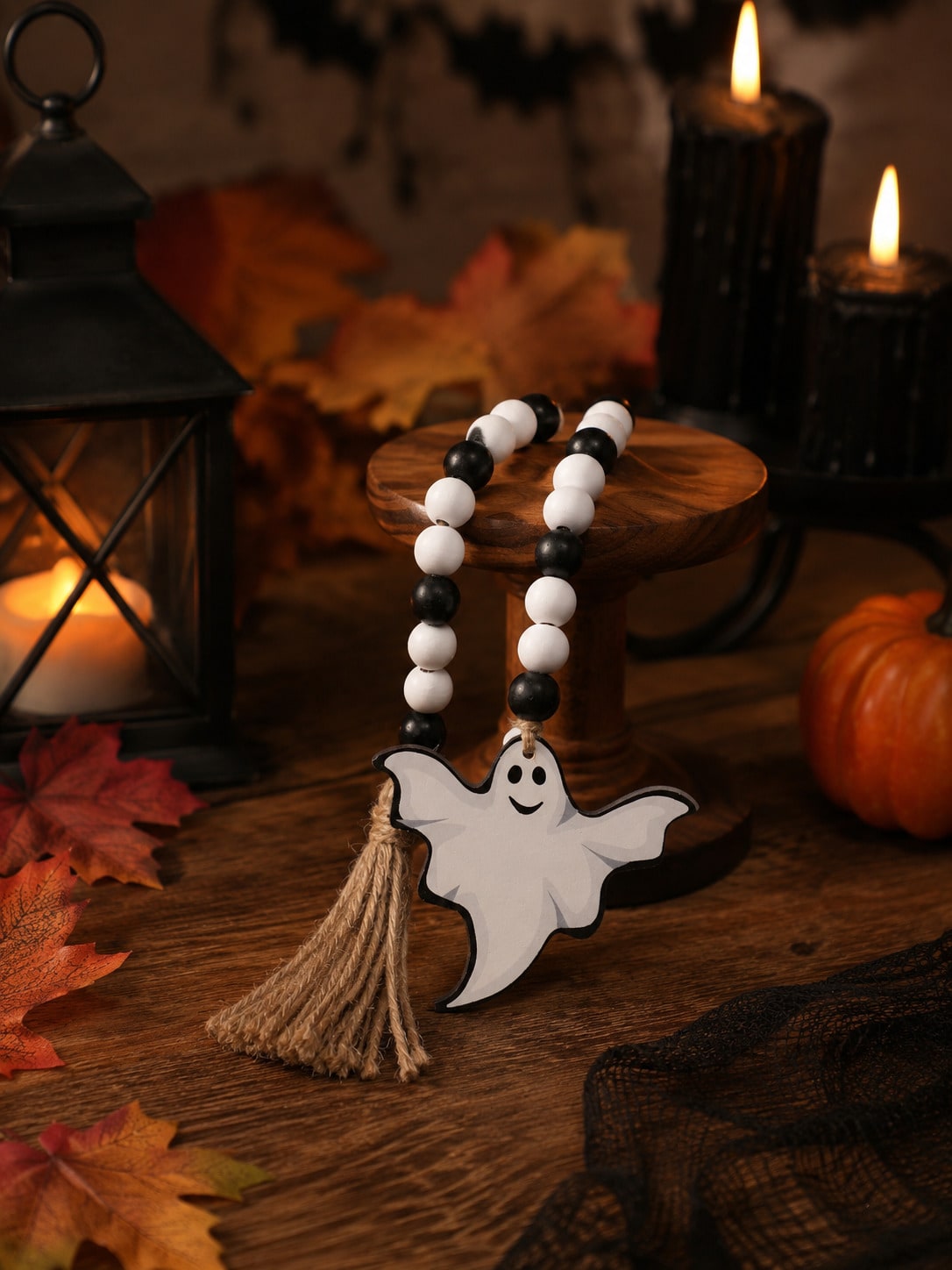 ghost charm bead garland - photo 4