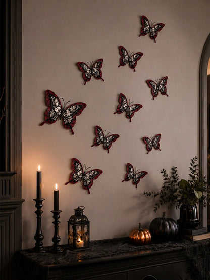 gothic butterfly wall stickers - photo 4