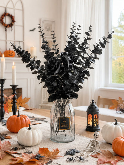 black eucalyptus artificial stems - photo 4