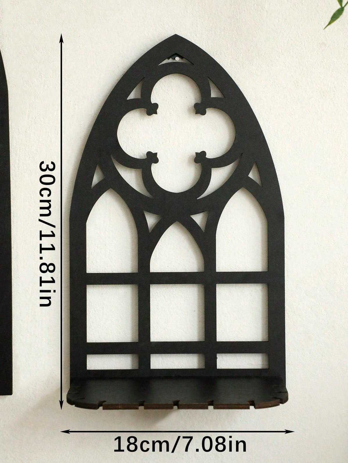 gothic cathedral window shelf - photo 4